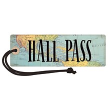 Teacher Created Resources Travel the Map Magnetic Hall Pass, Pack of 6 (TCR77476-6)