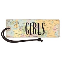 Teacher Created Resources Travel the Map Magnetic Girls Pass, Pack of 6 (TCR77477-6)