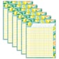 Teacher Created Resources Incentive Chart, 17" x 22", Lemon Zest, Pack of 6 (TCR7959-6)