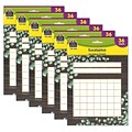 Teacher Created Resources Eucalyptus Incentive Charts, 5-1/4 x 6, 36/Pack, 6 Packs (TCR8451-6)