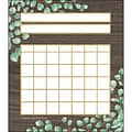 Teacher Created Resources Eucalyptus Incentive Charts, 5-1/4 x 6, 36/Pack, 6 Packs (TCR8451-6)