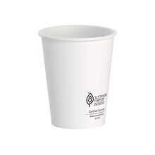 Dart ThermoGuard Paper Hot Cup, 8 Oz., White, 40/Pack (DWTG8W-40)