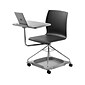 National Public Seating CoGo 25" Mobile Tablet Chair Chair, Black/Gray (COGO-10)