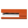 JAM Paper Modern Desktop Stapler, 10 Sheet Capacity, Orange (337ORZ)