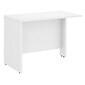Bush Business Furniture Studio C 42"W Desk Return, White (SCR142WH)