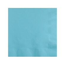 Creative Converting Touch of Color Beverage Napkin, 2-ply, Pastel Blue, 150 Napkins/Pack (DTC1391791