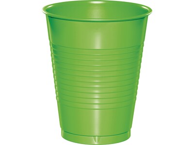 Creative Converting Touch of Color Plastic Cold Cup, 16 Oz., Fresh Lime, 60 Cups/Pack (DTC28312381TU