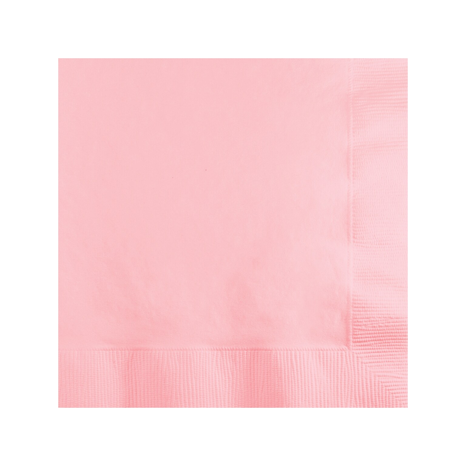 Creative Converting Touch of Color Beverage Napkin, 2-Ply, Classic Pink, 150 Napkins/Pack (DTC139190154BNP)