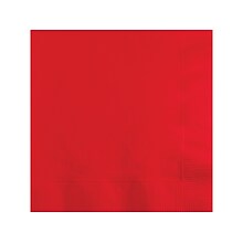 Creative Converting Touch of Color Beverage Napkin, 2-ply, Classic Red, 150 Napkins/Pack (DTC801031B