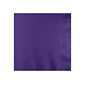 Creative Converting Touch of Color Lunch Napkin, 2-ply, Purple, 150 Napkins/Pack (DTC139371135NAP)