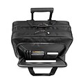 Solo New York Midtown Laptop Rolling Briefcase, Black Polyester (B100-4)