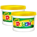Crayola® Super Soft Modeling Dough, Yellow, 3 lbs. Bucket, Pack of 2 (BIN1534-2)