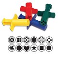 Creativity Street Dough Extruders, 12 Assorted Patterns, Approx. 3, 12 Pieces/Pack, 2 Packs (CK-976