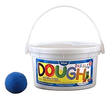 Hygloss Dazzlin Dough, Blue, 3 lb. Tub, Pack of 3 (HYG48303-3)