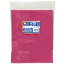 Hygloss Craft Felt, 9 x 12, 12 Sheets/Pack, 3 Packs (HYG8312-3)