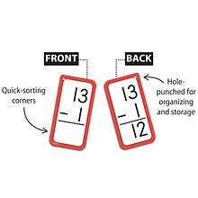 Edupress™ Subtraction: All Facts 0-12 Flash Cards, 170 Cards (TCR62028)