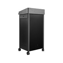 Oklahoma Sound GSL 45.5 Portable Lectern, Charcoal (GSL)