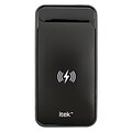 ITEK Power Bank with Wireless Charger for Android and Apple, 10,000 mAH, Black (10WCQ-6/1757)