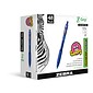 Zebra Z-Grip Retractable Ballpoint Pen, Medium Point, 1.0mm, Blue Ink, 48 Pack (22248)