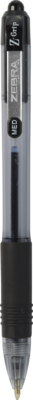 Zebra Z-Grip Retractable Ballpoint Pen, Medium Point, 1.0mm, Black Ink, 18 Pack (ZEB22218)