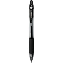 Zebra Z-Grip Retractable Ballpoint Pen, Fine Point, 0.7mm, Black Ink, Dozen (23910)