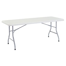 NPS® Heavy Duty Folding Table, 30 x 72, Speckled Gray (4 Pack)  (BT30724)