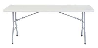 NPS® Heavy Duty Folding Table, 30 x 72, Speckled Gray (4 Pack)  (BT30724)