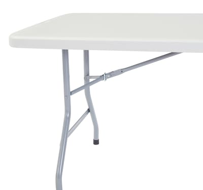 NPS® Heavy Duty Folding Table, 30 x 72, Speckled Gray (4 Pack)  (BT30724)