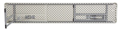 NPS® Heavy Duty Seminar Folding Table, 18 x 96, Speckled Gray (BT1896)