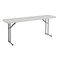 National Public Seating BT1800 Series 6 x 18 Plastic Folding Table, Speckled Gray (BT1872)