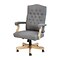 Flash Furniture Derrick Fabric Swivel Executive Office Chair, Gray (802GR)