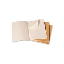 Moleskine Cahier Journal, 7.5 x 9.75, Brown, 120 Pages, 3/Pack (43195-PK3)