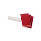 Moleskine Cahier Journal, 5" x 8.25", Red, 80 Pages, 3/Pack (43190-PK3)