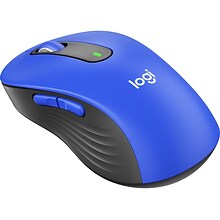 Logitech Signature M650 Wireless Optical Mouse, Classic Blue (910-006232)
