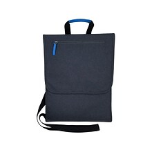 SO-MINE Laptop Case, Charcoal/Cobalt Fabric (SM454)