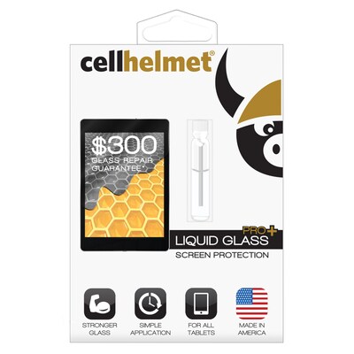 cellhelmet Liquid Glass PRO+ Screen Protector for Tablets with Glass Screens, (LSP-TABLET-PRO-PLUS)