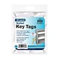 Nadex Coins Slotted Key Tags, 20 Pack, (NCS8-1148)