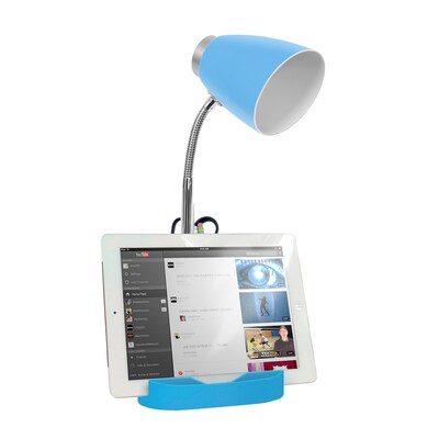 Limelights Incandescent Desk Lamp, Blue (LD1002-BLU)