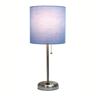 Limelights Incandescent Table Lamp, Blue (LT2024-BLU)