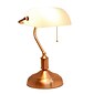 Limelights Incandescent Banker's Lamp, Rose Gold (LT3216-RGD)
