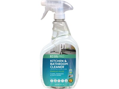 ECOS PRO Parsley Plus All-Purpose Kitchen & Bathroom Cleaner, 32 Fl. Oz. (PL9746/6)