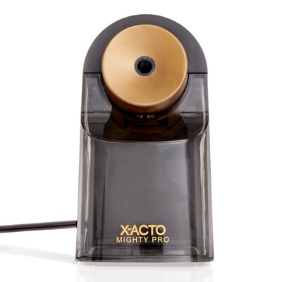 X-ACTO Mighty Pro Electric Pencil Sharpener, Black (1606X)