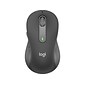 Logitech Signature M650 L Wireless Optical Mouse, Graphite (910-006231)