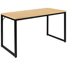 Flash Furniture 47W Tiverton Industrial Modern Commercial Grade Office Computer Desk, Wood Grain (G
