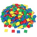 Learning Resources Plastic Square Color Tiles, 400 Pieces (LER0203)