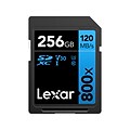 Lexar BLUE Series High-Performance 256GB SDXC Memory Card, Class 10, UHS-I, V30 (LSD80-256G-BNNU)
