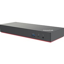 Lenovo ThinkPad Thunderbolt 3 WorkStation Dock Gen 2 for Laptop, Black (40AN0135US)