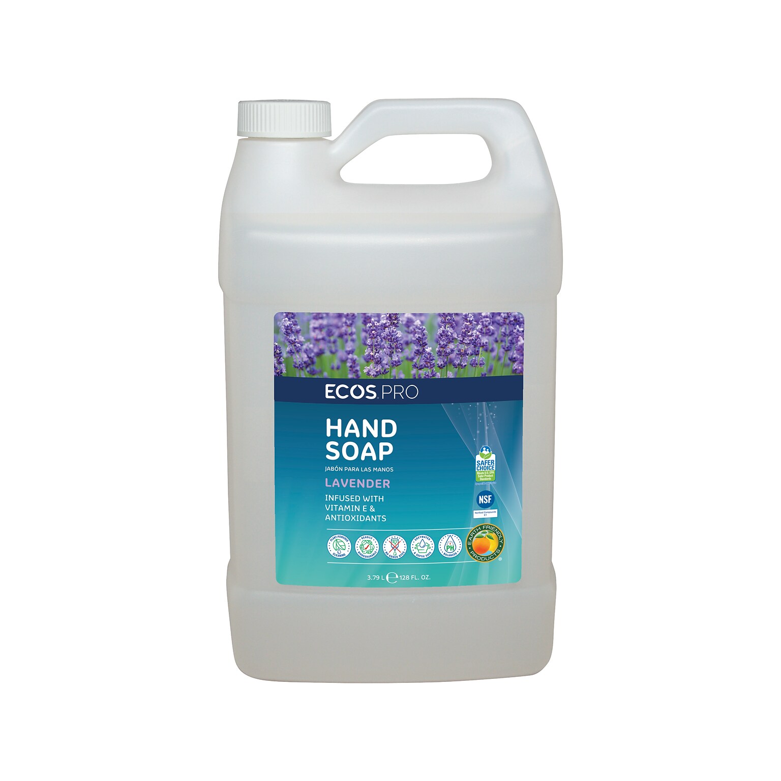 ECOS PRO Liquid Hand Soap, Lavender Scent, 1 Gal. (PL9665/04)
