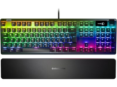 SteelSeries Apex Gaming Mechanical Keyboard, Black (64774)