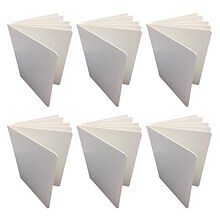 Ashley Productions Blank Chunky Board Book, 6 x 8 Portrait, White, Pack of 6 (ASH10711-6)